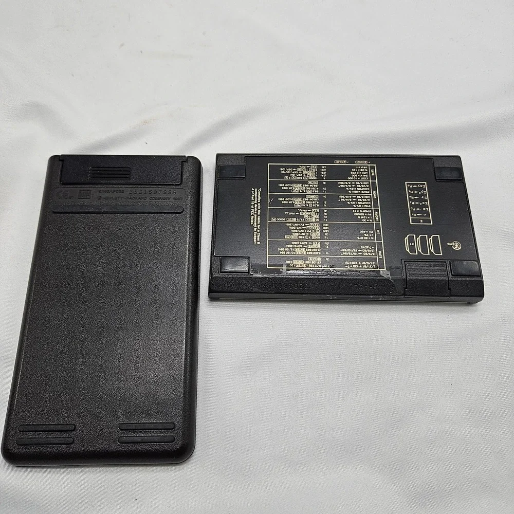 Hewlett Packard HP12C Financial Calculator & Hewlett Packard 10B‎ business calc